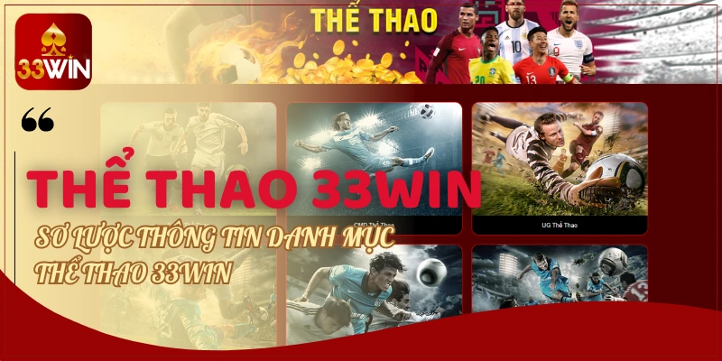 Sơ lược thông tin danh mục thể thao 33WIN 