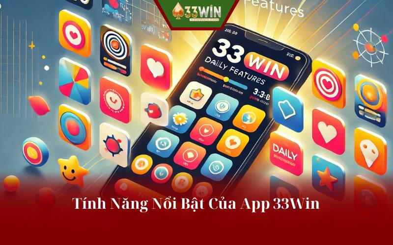 Điểm hình Tính Năng Của app 33win